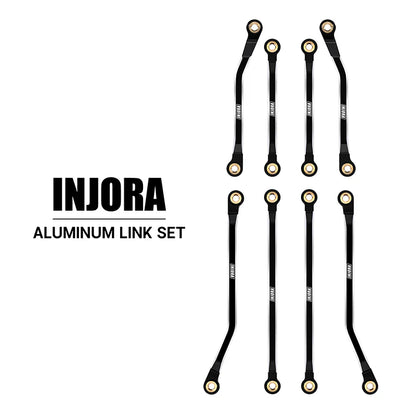 Aluminum High-Clearance Link Set Black for TRX-4M (INJ4M73BK)