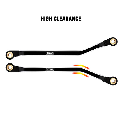 Aluminum High-Clearance Link Set Black for TRX-4M (INJ4M73BK)