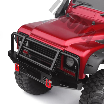 Aluminum Adjustable Front Bumper for TRX-4/SCX10/SCX10 II (INJCRAW18184BK)