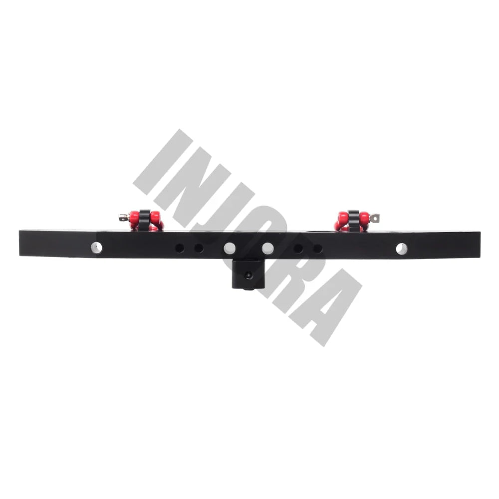 Metal Rear Bumper Black with D-Rings for TRX-4 (INJCRAW2017324)