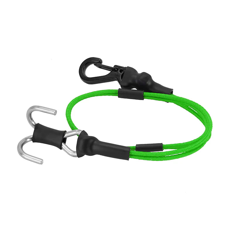 Elastic Strap Rescue Rope Green with Hooks for 1/24-1/18 Rock Crawler (INJINA95GN)