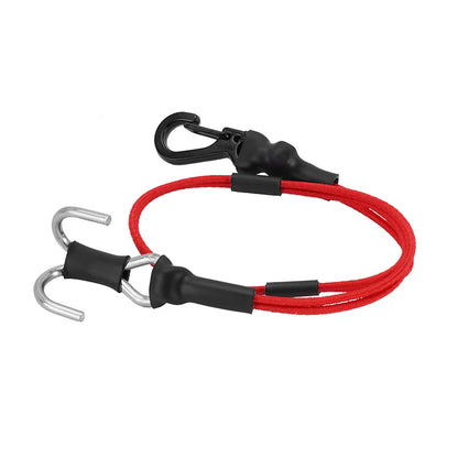 Elastic Strap Rescue Rope Red with Hooks for 1/24-1/18 Rock Crawler (INJINA95RD)