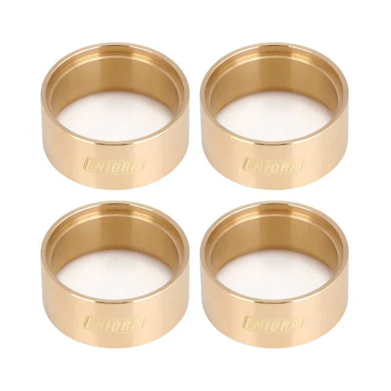 Brass 1.0" Inner Clamp Rings 13g for 1/24-1/18 Rock Crawler (4) (INJSCX2445)