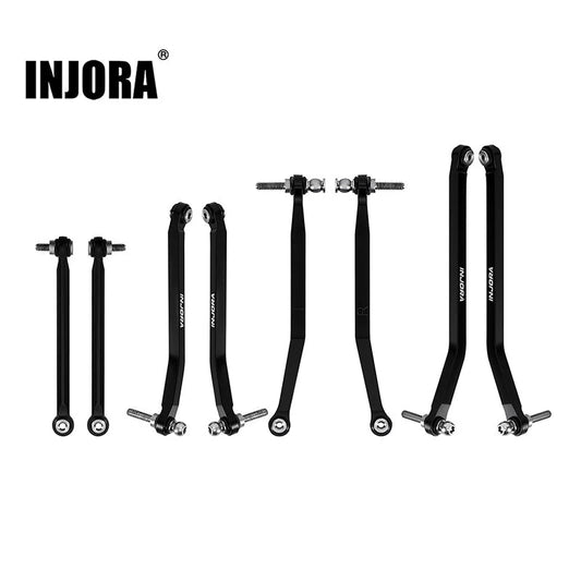 Aluminum High Clearance Chassis Links for SCX30 (INJSCX30-02BK)