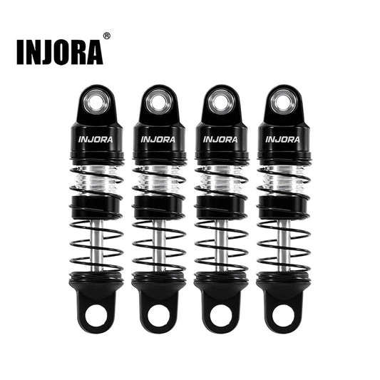 Aluminum Oil-Filled Shocks 22.5mm for SCX30 (INJSCX30-07BS)
