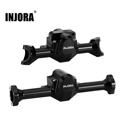 Aluminum Front/Rear Axle Housings for SCX30 (INJSCX30-10BK)