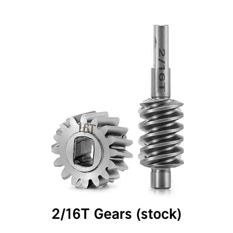 Axle Worm Gear Set  with 2/16T Gears for SCX30 (INJSCX30-14-16T)