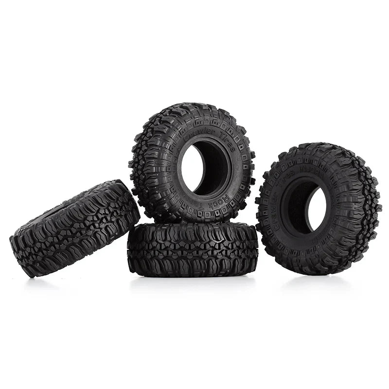 Rock Terrain 1.0" S5 Super Soft Compound Tires 56x22mm for 1/24-1/18 Rock Crawler (4) (INJYQT1005)