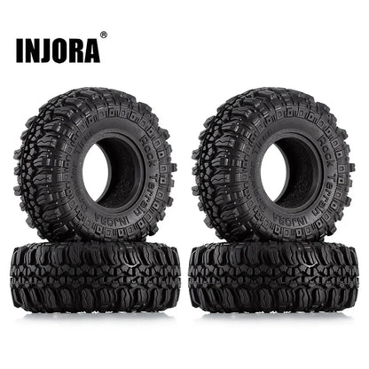 Rock Terrain 1.0" S5 Super Soft Compound Tires 56x22mm for 1/24-1/18 Rock Crawler (4) (INJYQT1005)