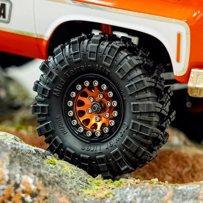 Kraken Claw 1.0" M/T Tires for 1/24-1/18 Rock Crawler (4) (INJYQT1007)