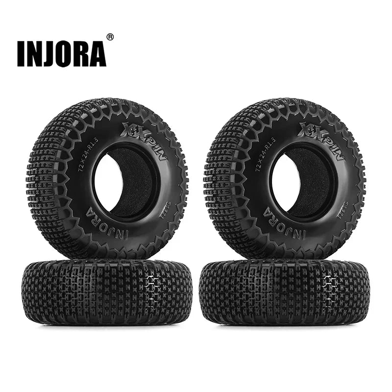 XHX Pin 1.3" Tires for 1/24-1/18 Rock Crawler (4) (INJYQT1321)