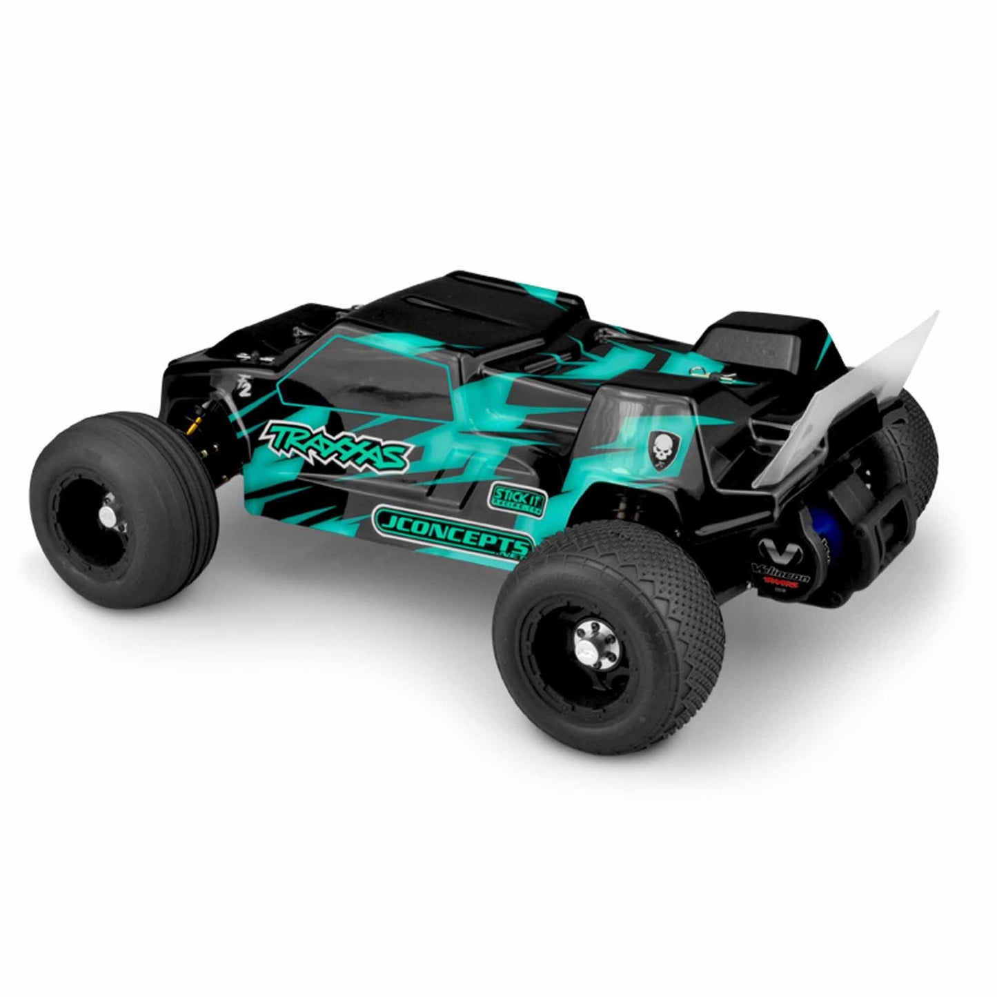 1/10 F2 Clear Body with Spoiler for Rustler VXL (JCO0374)