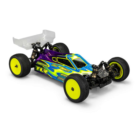 P2 TLR 22X-4 Body with Carpet Turf Wing (JCO0495)
