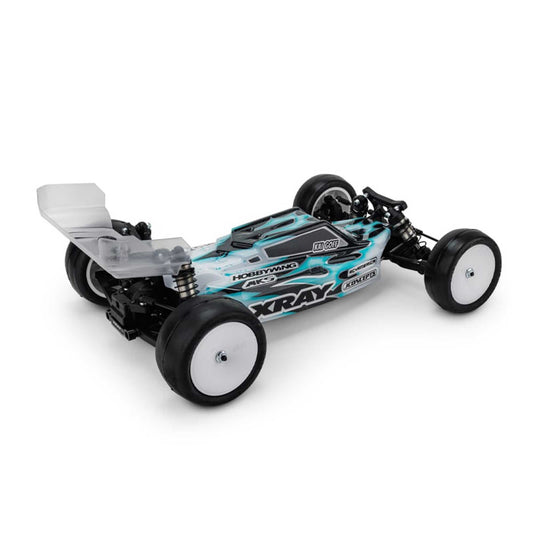XRAY XB2 2024 Buggy with Carpet, Turf, and Dirt Wing (JCO0637)