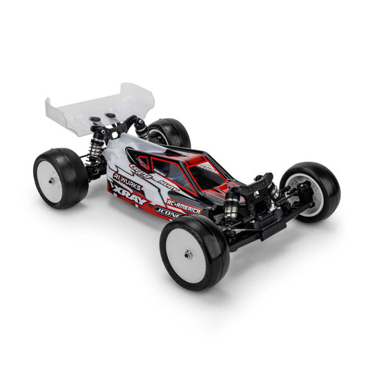 XRAY XB2 2024 RC Body w/Carpet, Turf, and Dirt Wing (JCO0638)