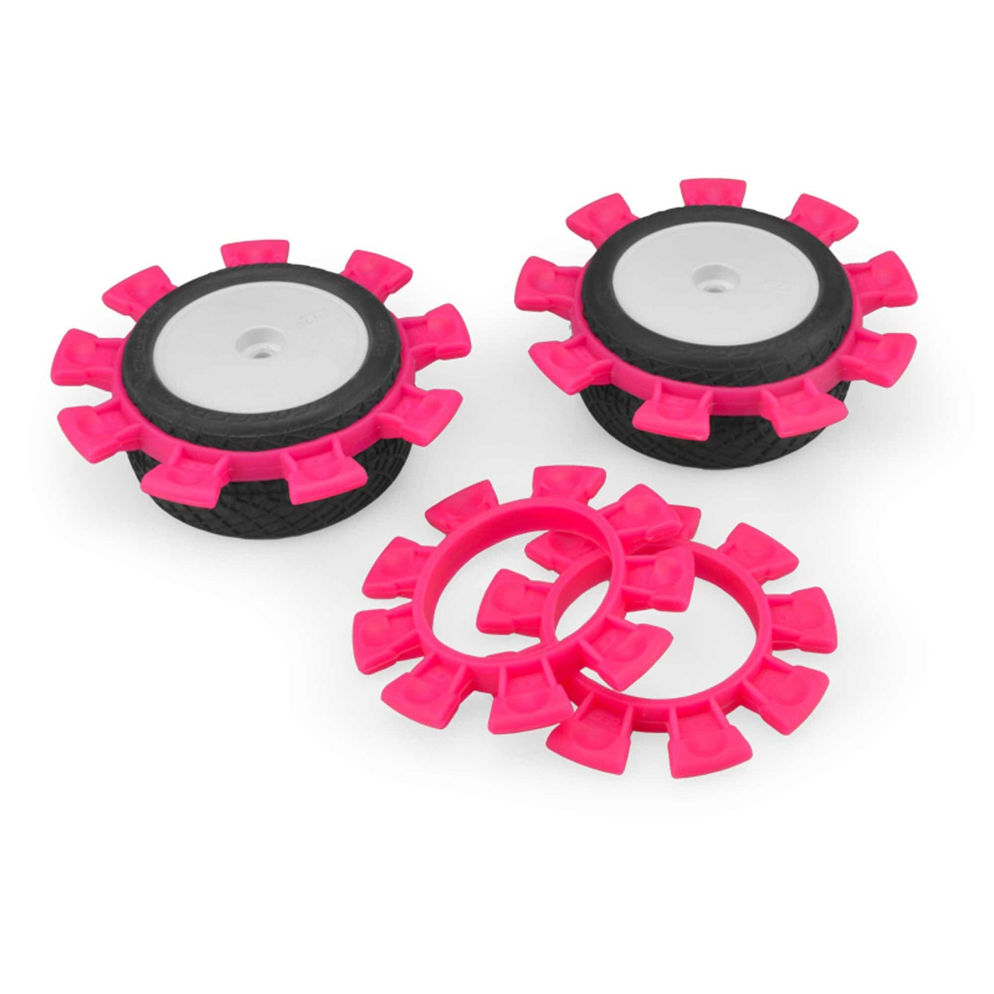 Satellite Tire Gluing Rubber Bands Pink (JCO22124)