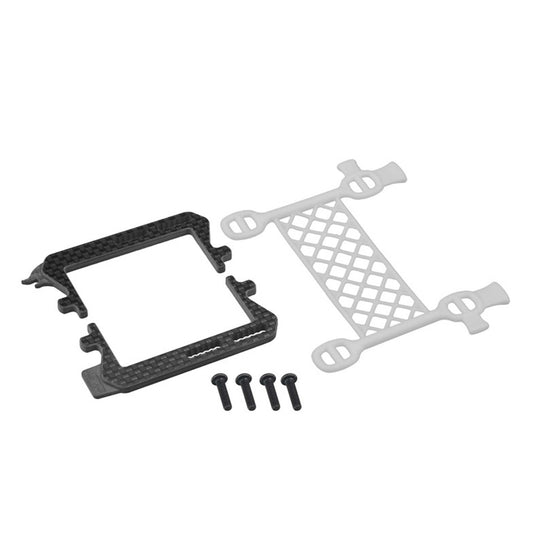B6.3 Carbon Logo Cargo Net Battery Brace (JCO22983)