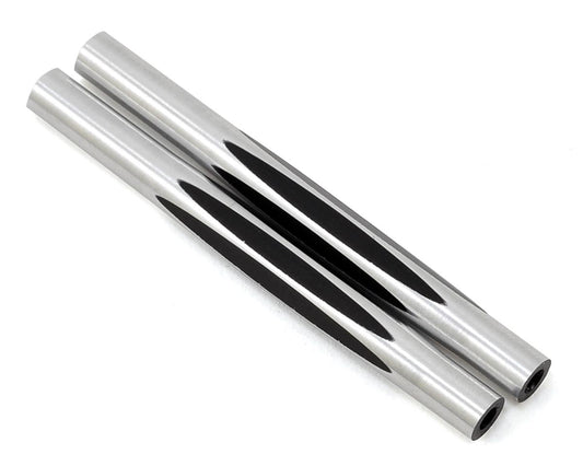 RC10 diamond wing tubes, black - (JCO23132)