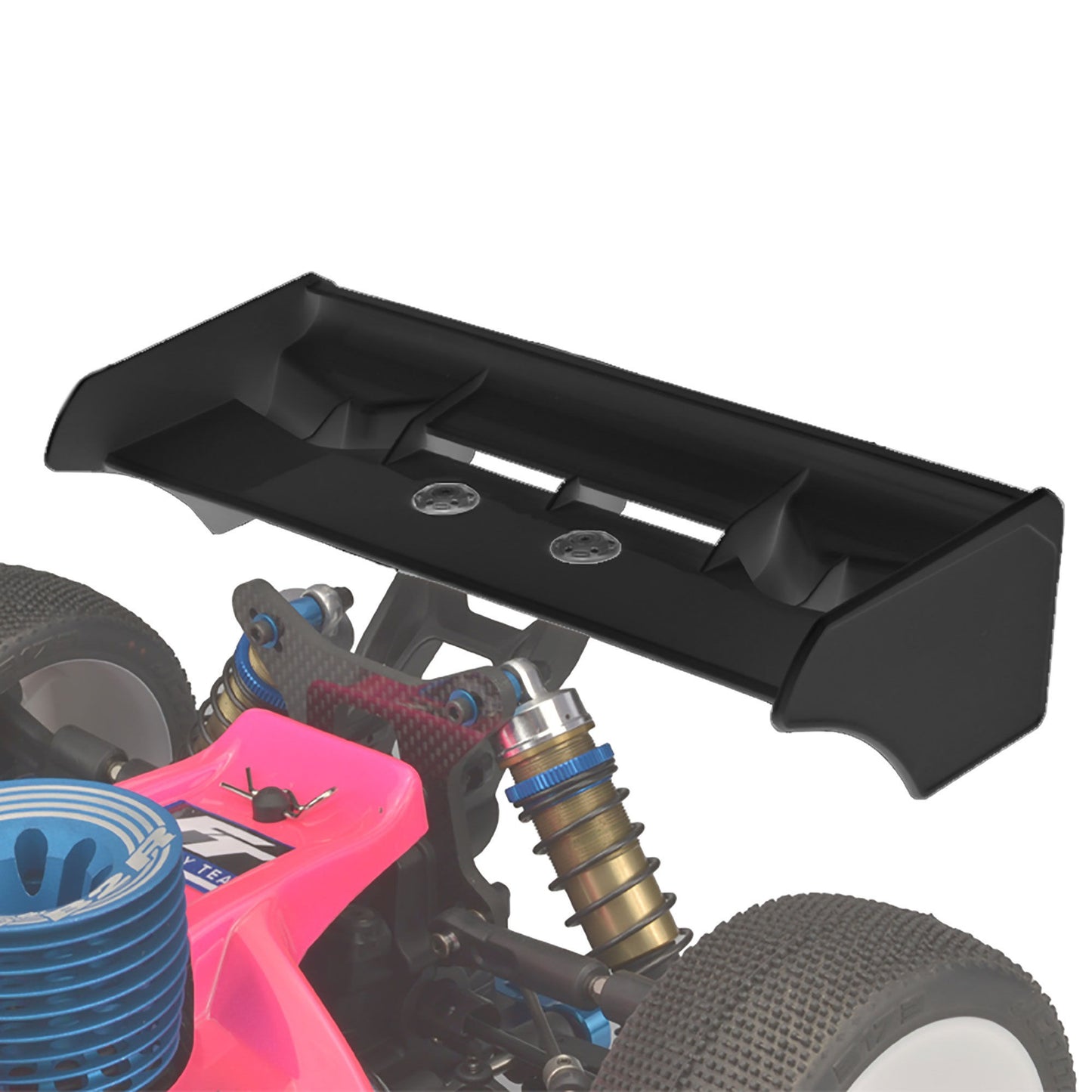 1/8 JConcepts Buggy Truck Wing F2I Black (JCO2800B)