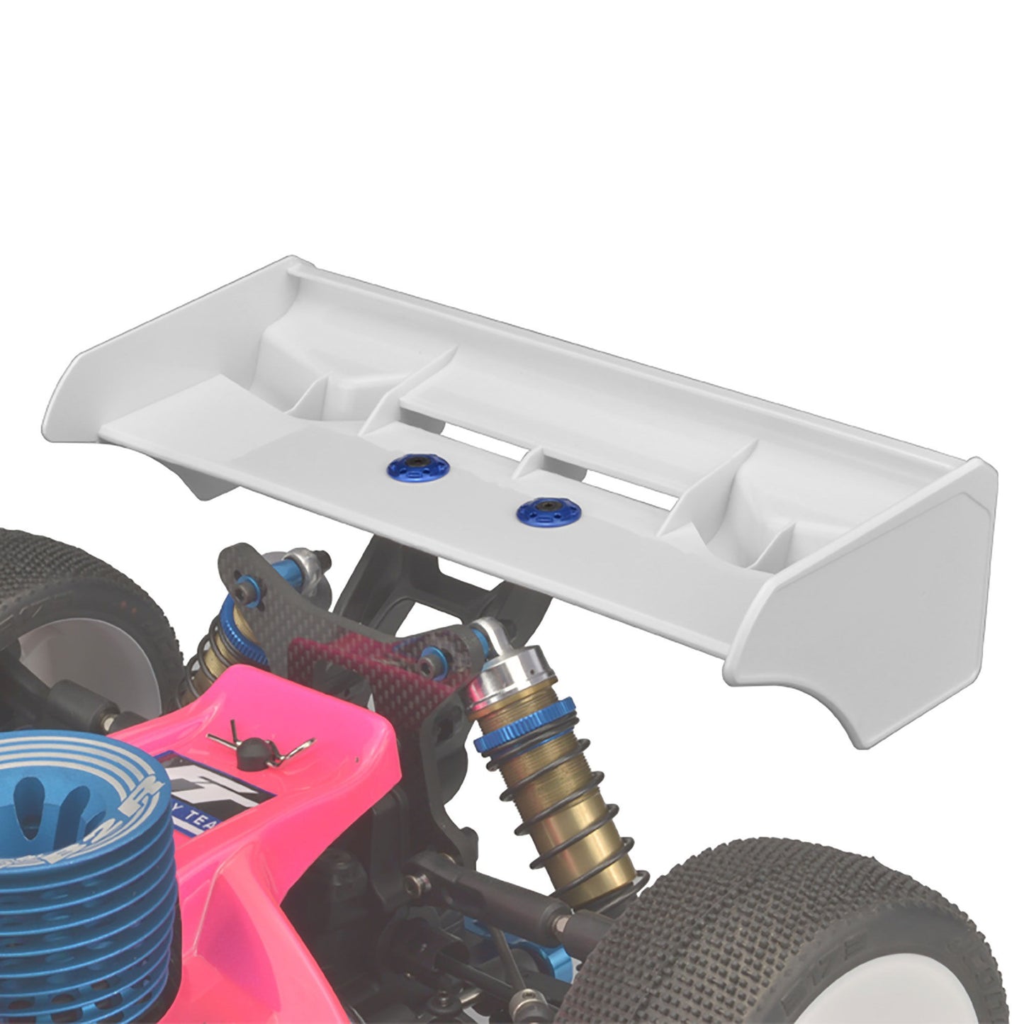 1/8 Buggy Truck Wing F2I White (JCO2800W)