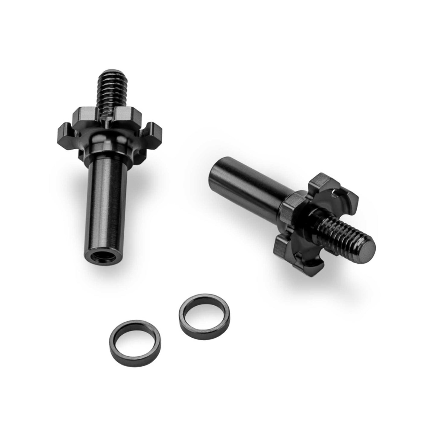 Adjustable Titanium Front Axle Set for 1/10 Team Associated RC10B7/D (JCO2827-1)