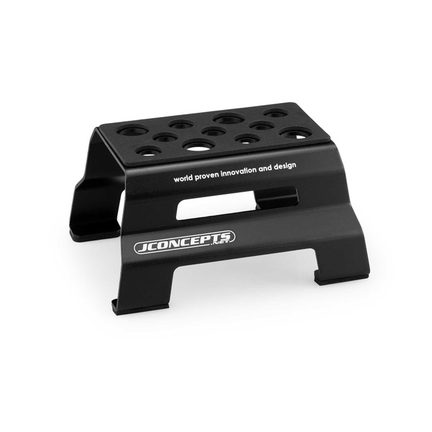 Metal Car Stand in Black for 1/8th and 1/10th Vehicles (JCO29032)
