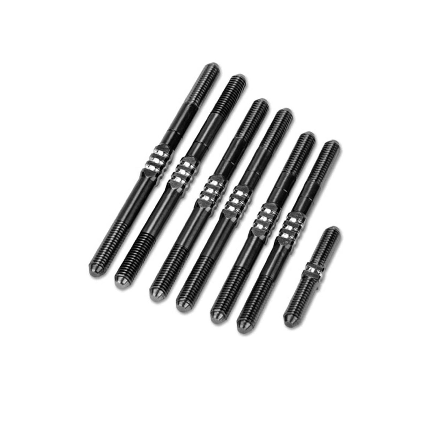 Schumacher Cat L1R Fin Turnbuckle Kit - Stealth Black (JCO2970-2)