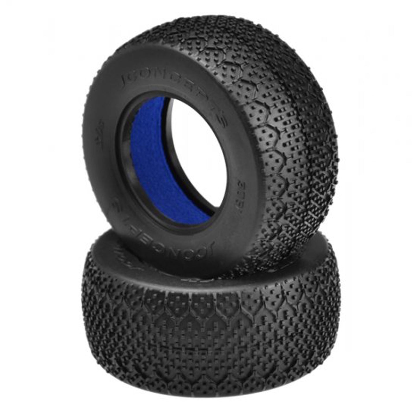 1/10 3Ds 2.2â€ Short Course Truck Tires and Inserts with Green Compound (JCO306102)