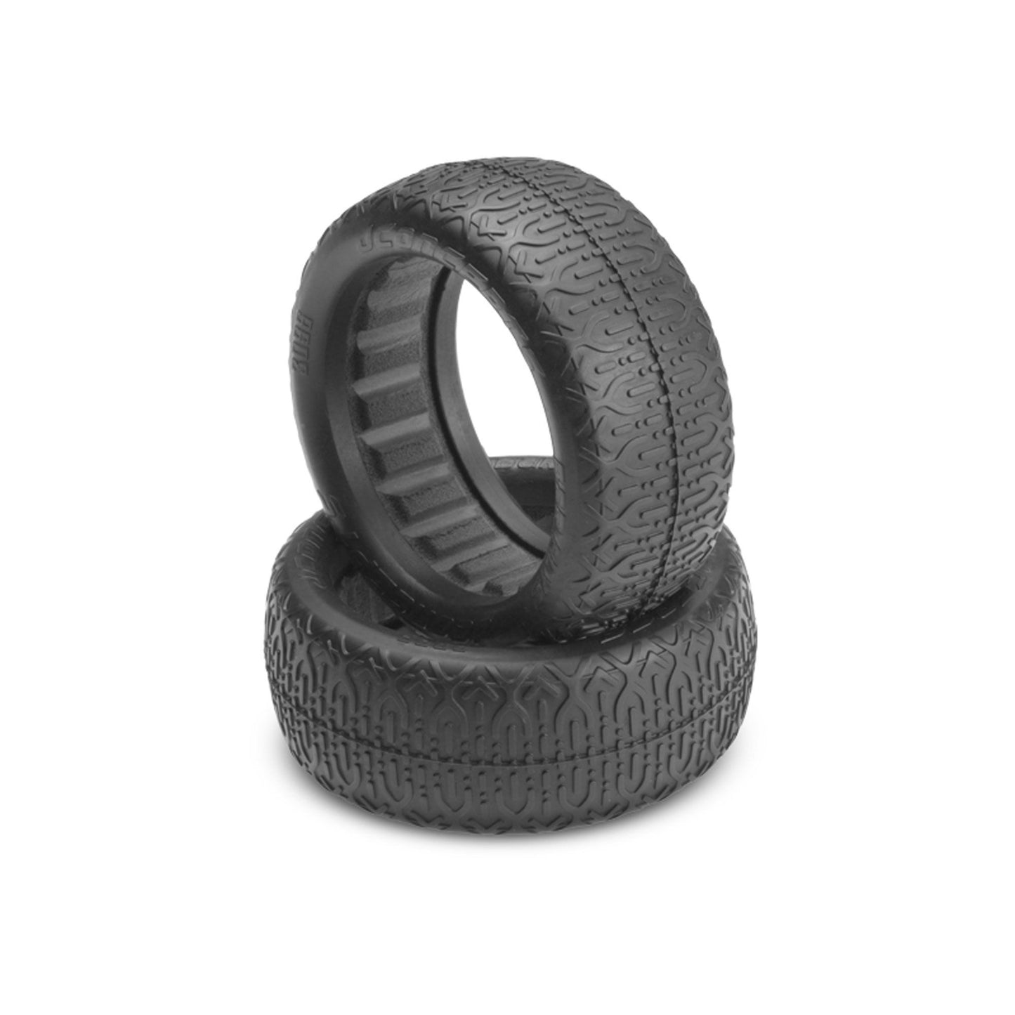 1/10 Bar Flys 2.2â€ Front 4x4 Buggy Tires and Inserts Gold Compound (JCO309605)