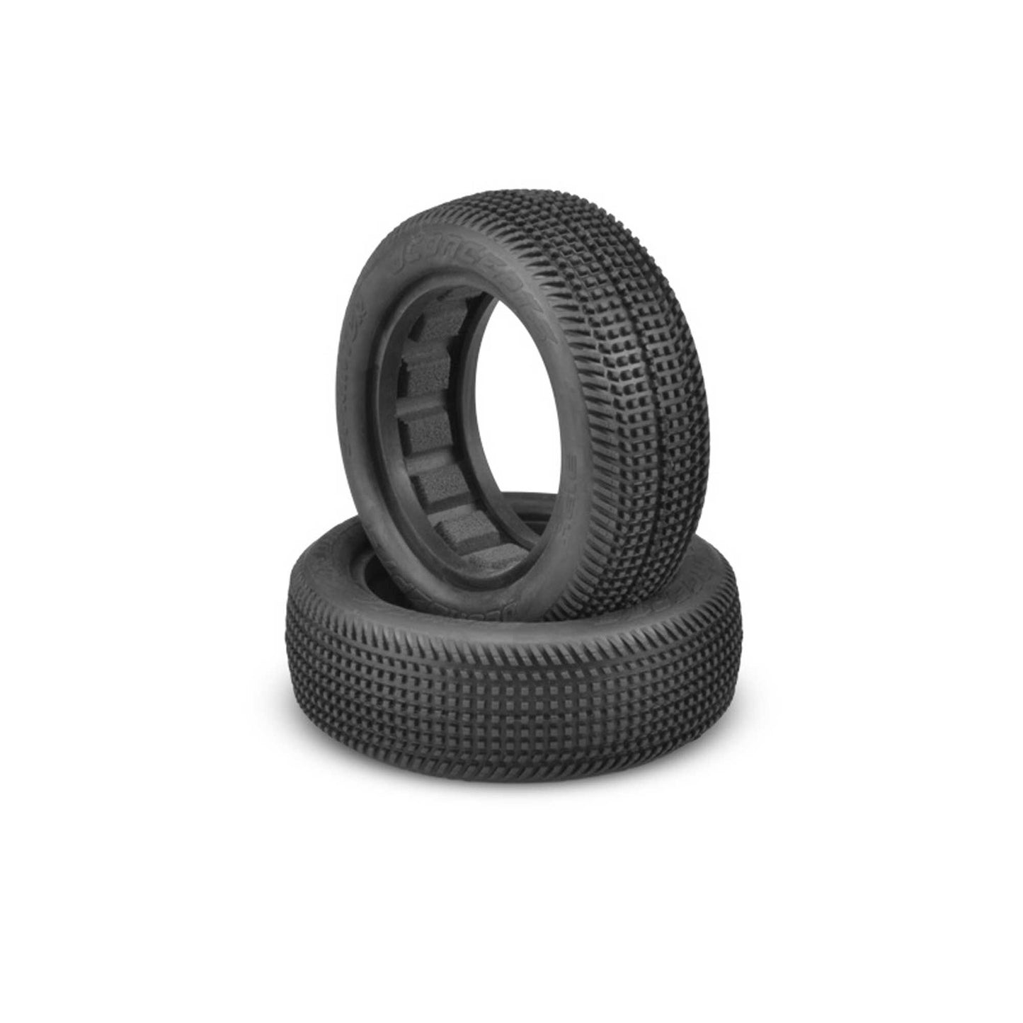 1/10 Sprinter 2.2 Front Buggy Tires and Inserts (Green Compound) (JCO313402)
