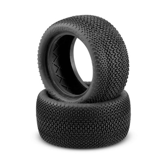 1/10 ReHab 2.2â€ Rear Buggy Tires and Inserts Green Compound (2) (JCO317002)