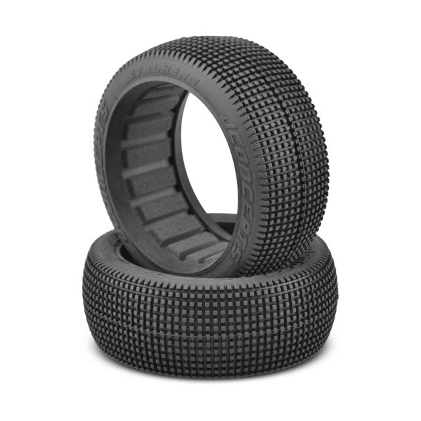 1/8 Stalkers 83mm Buggy Tires with Inserts A3 Compound (2) (JCO317504)