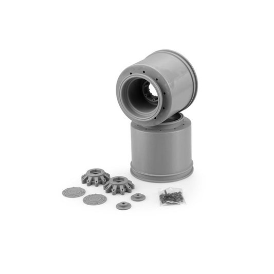 Aggressor 2.6 x 3.8 Monster Truck Wheel Silver (JCO3414S)