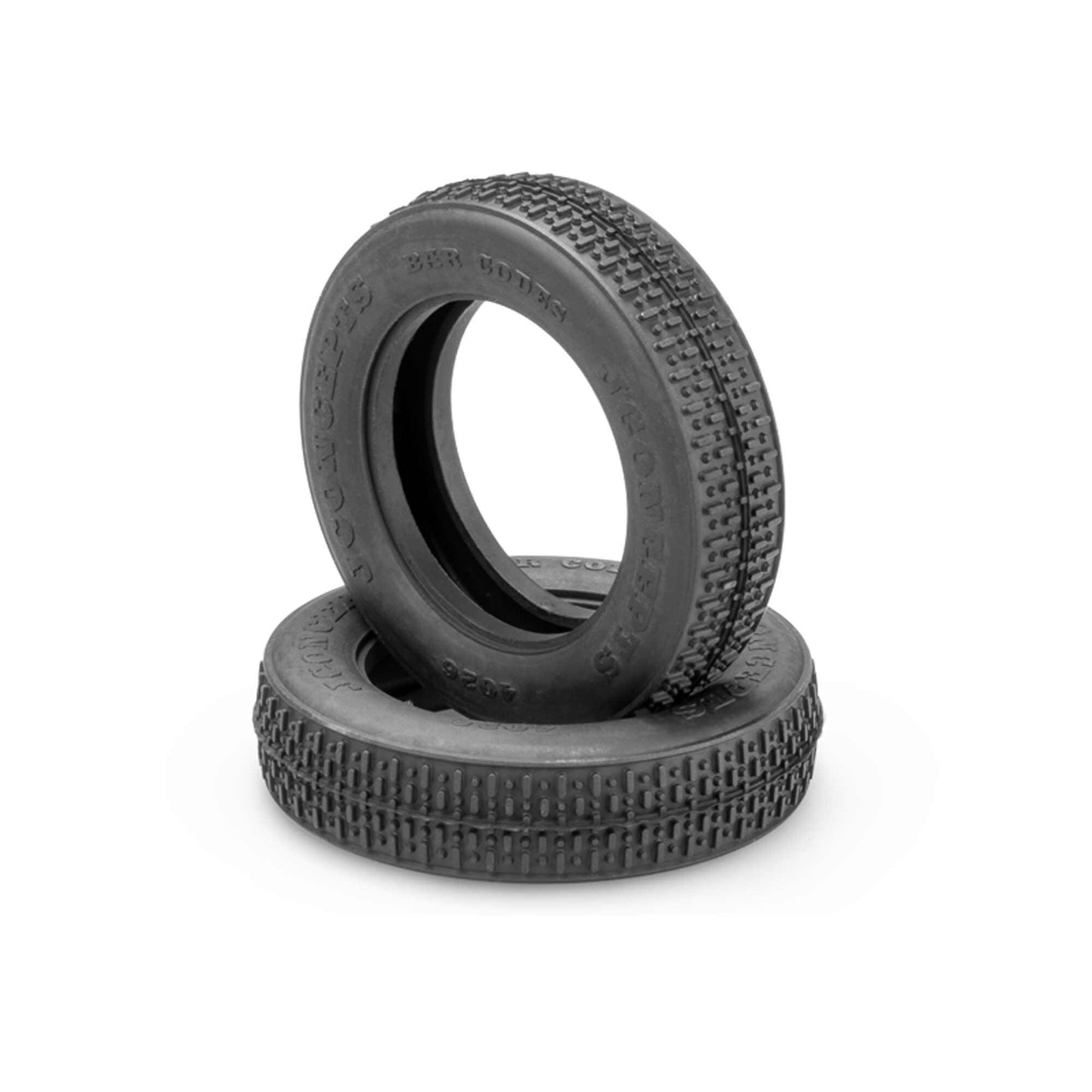 1/10 Bar Codes V1 1.9 Front Buggy Tires with Inserts (JCO402602)