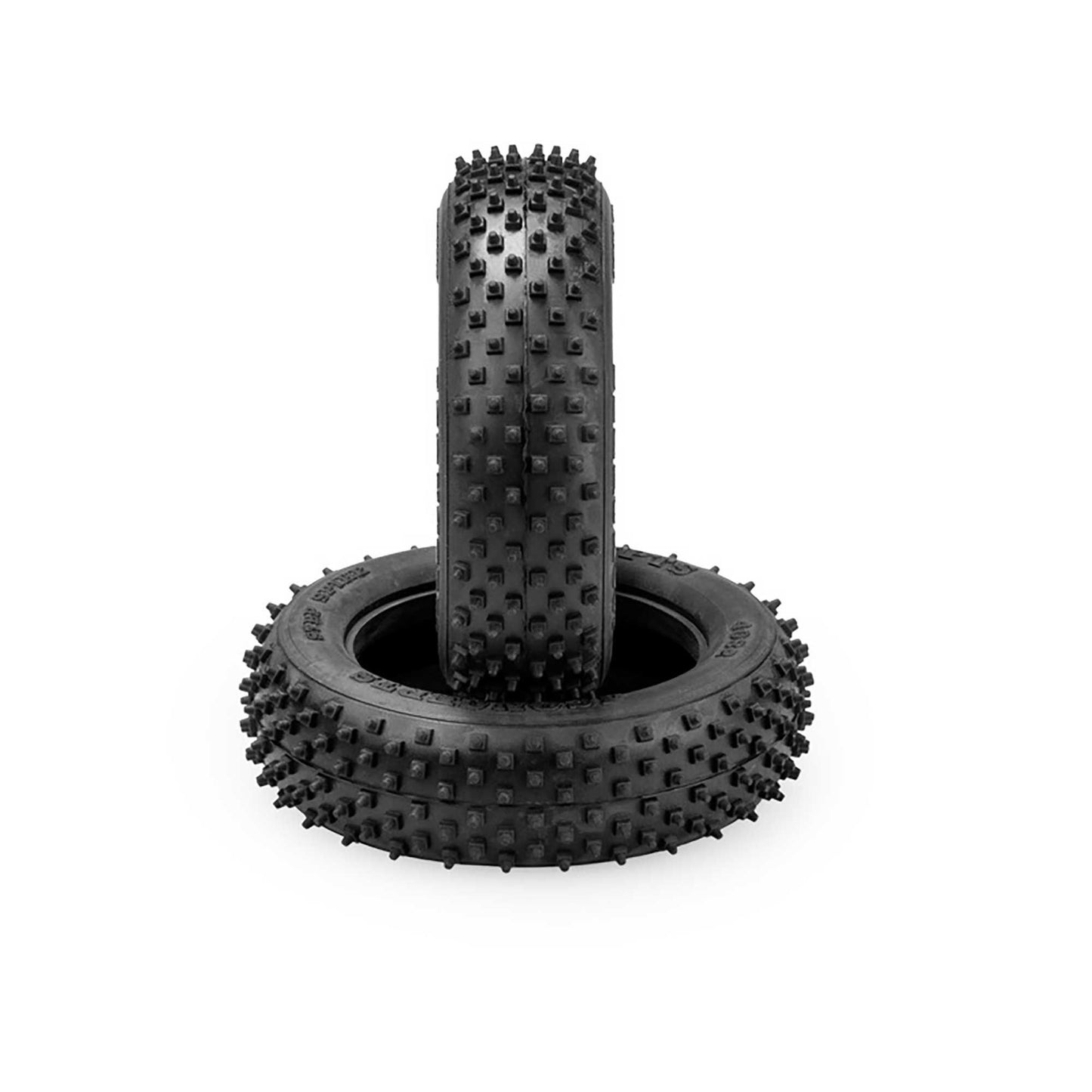 1/10 Step Spike 1.9 Front 2WD Buggy Tires and Inserts (Green Compound) (JCO403202)