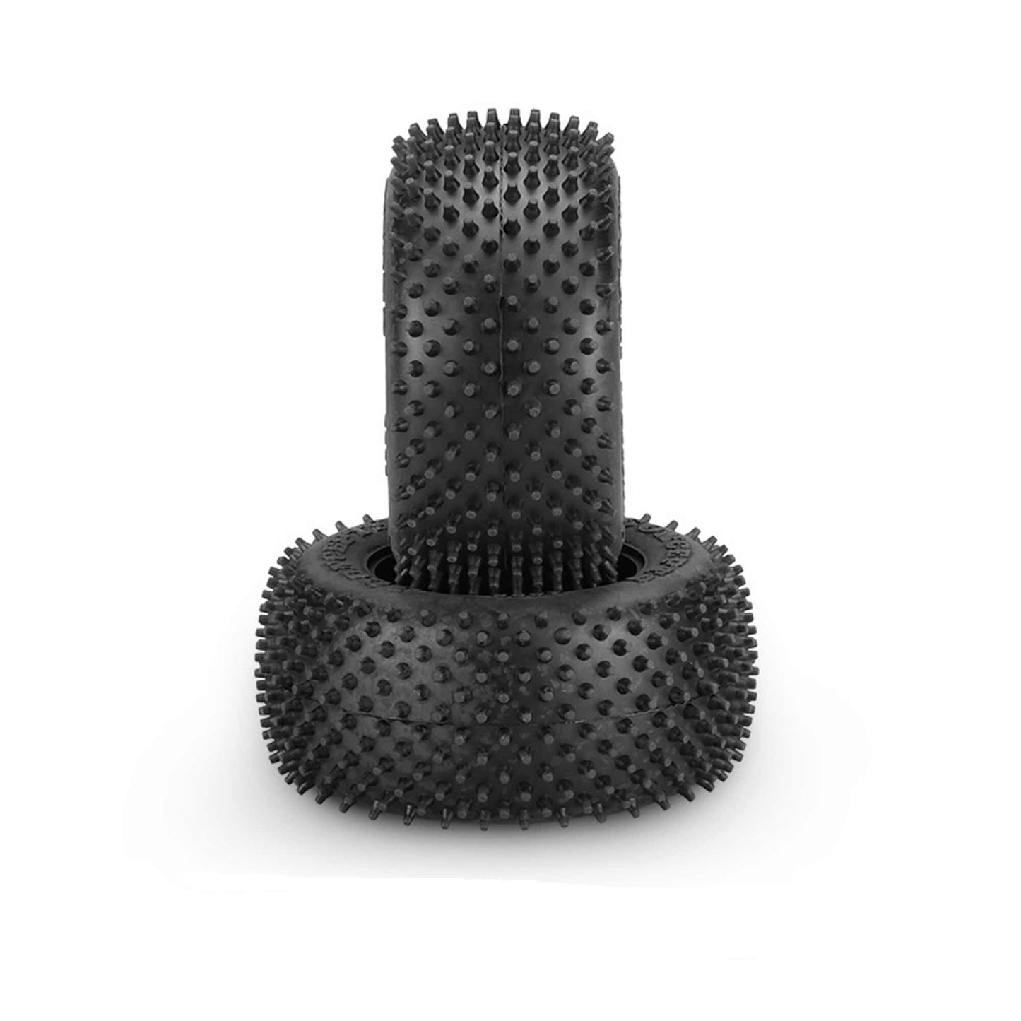 1/10 Taper Spike 1.7 Inch Buggy Tires and Inserts Green Compound (JCO403302)