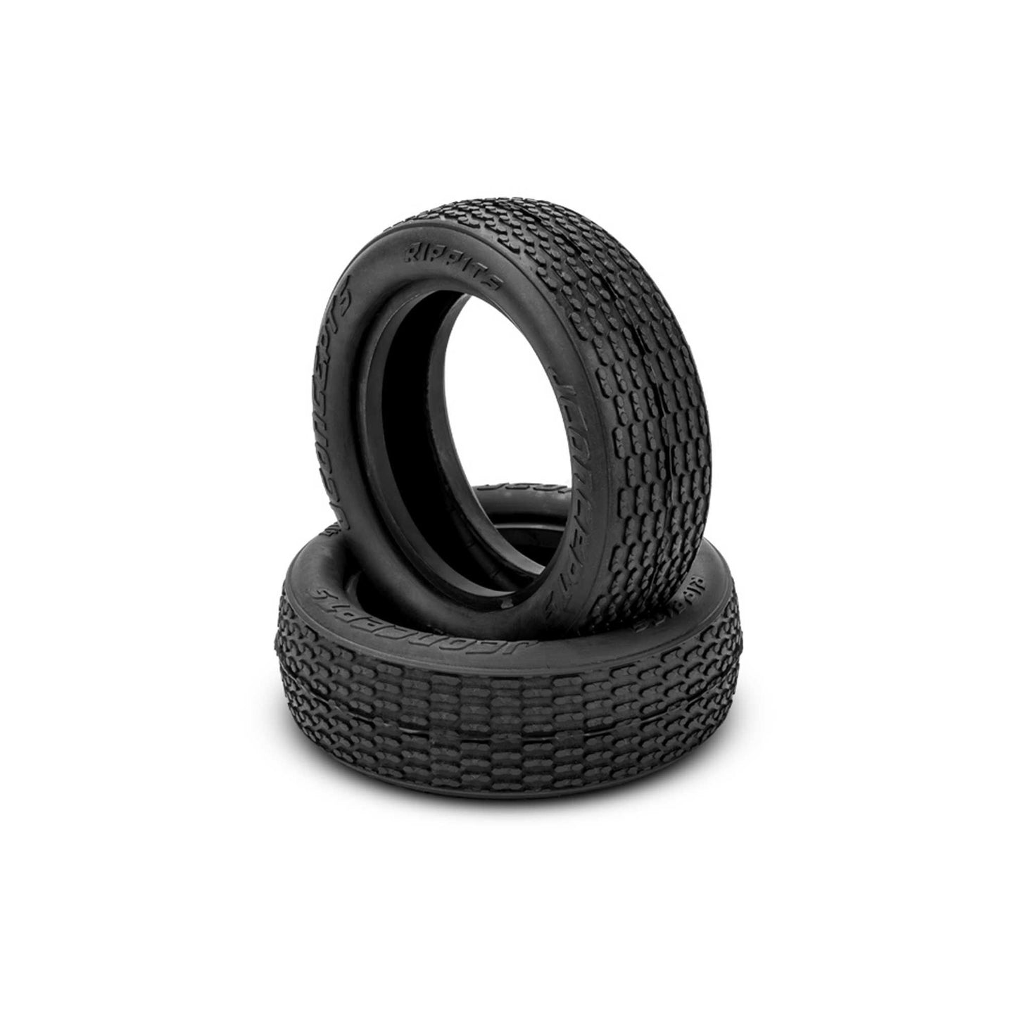 1/10 Rippits 2.2" Front Buggy Tires & Inserts Blue Compound (JCO4087-01)