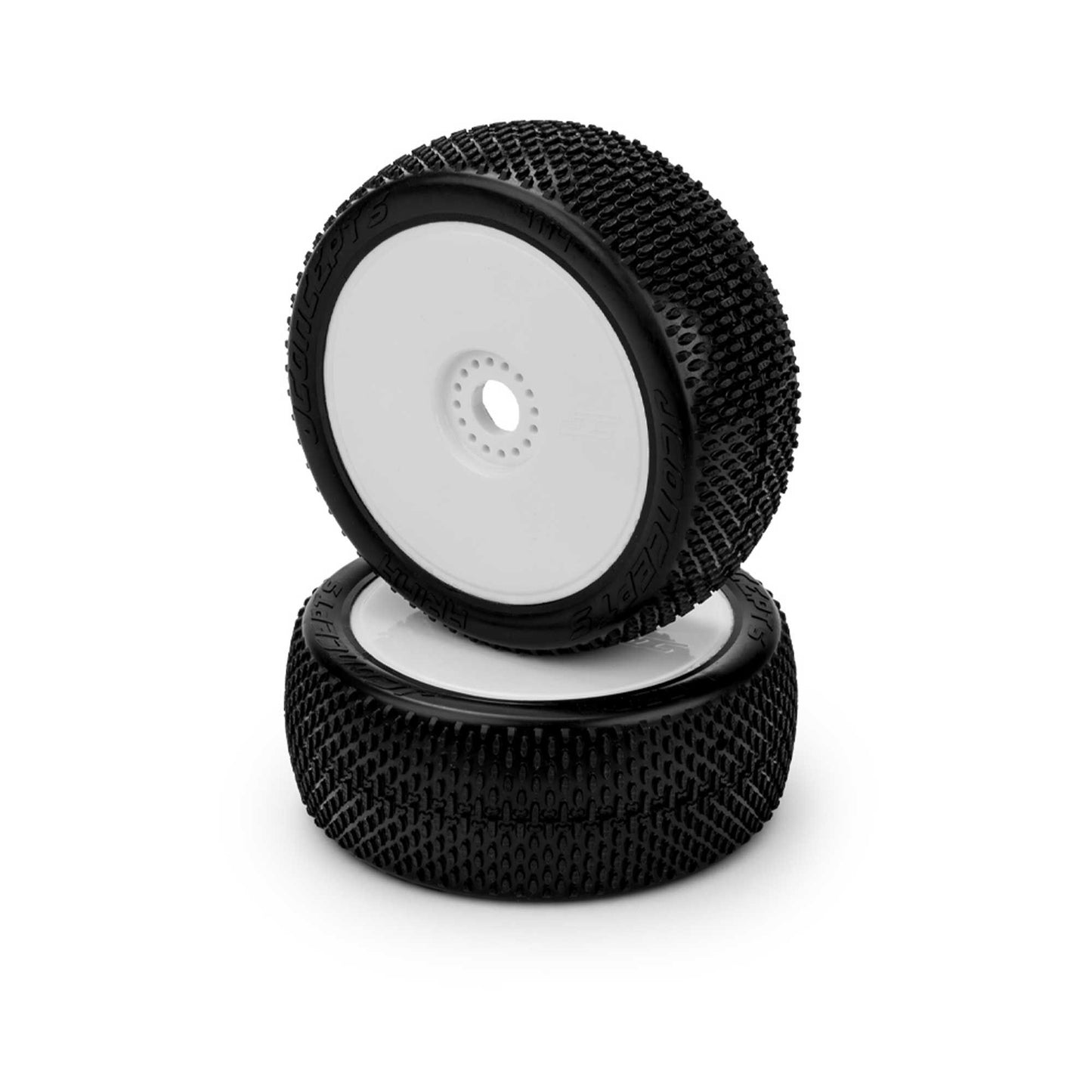 1/8 Arina Pre-Mounted Buggy Tires (Green Compound) (JCO4114-12)