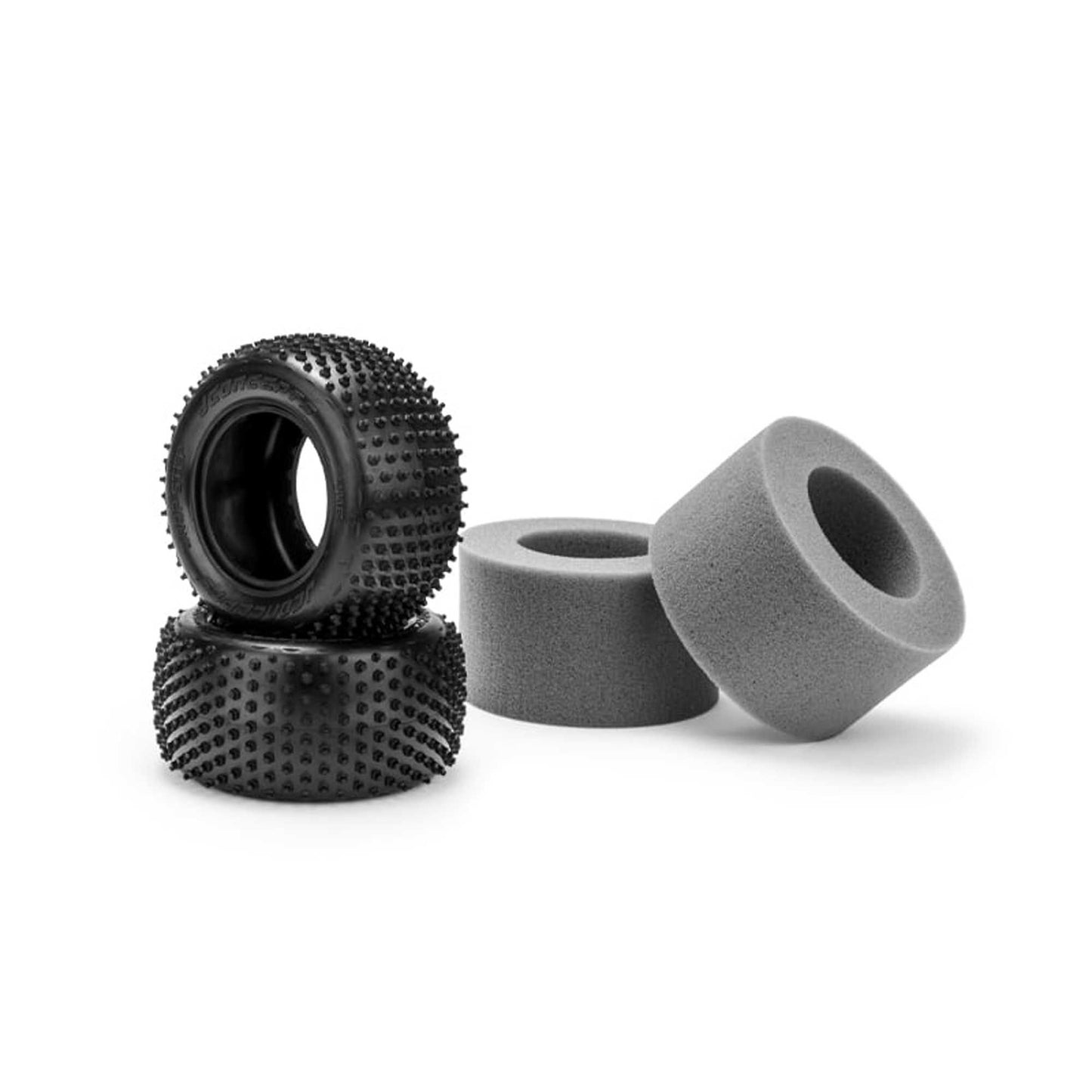 1/10 Drop Step 2.2 Inch Stadium Tires with Inserts (Pink Compound) (JCO4116-010)