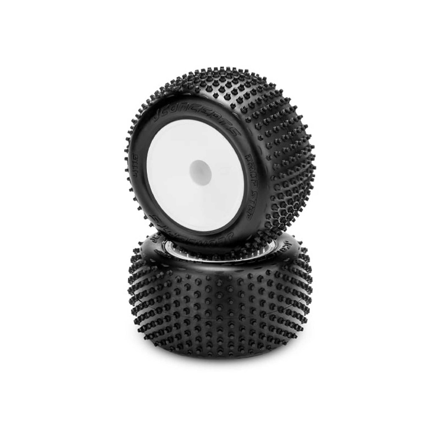 1/10 Drop Step 2.2" Pre-Mounted Stadium Truck Tires (Pink Compound) (JCO4116-101091)