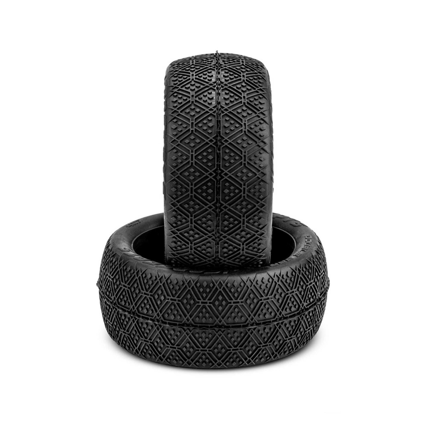 1/8 Double Bar 4.0" Buggy Tires with Inserts Aqua A2 Compound (2) (JCO4117-03)