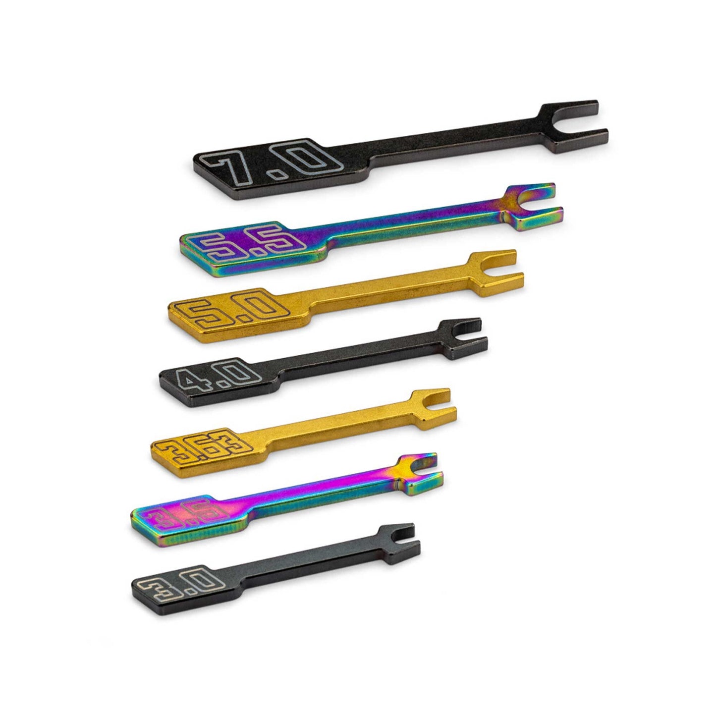 7-Piece Open Wrench Set (3.0 to 7.0 mm) (JCO5027)
