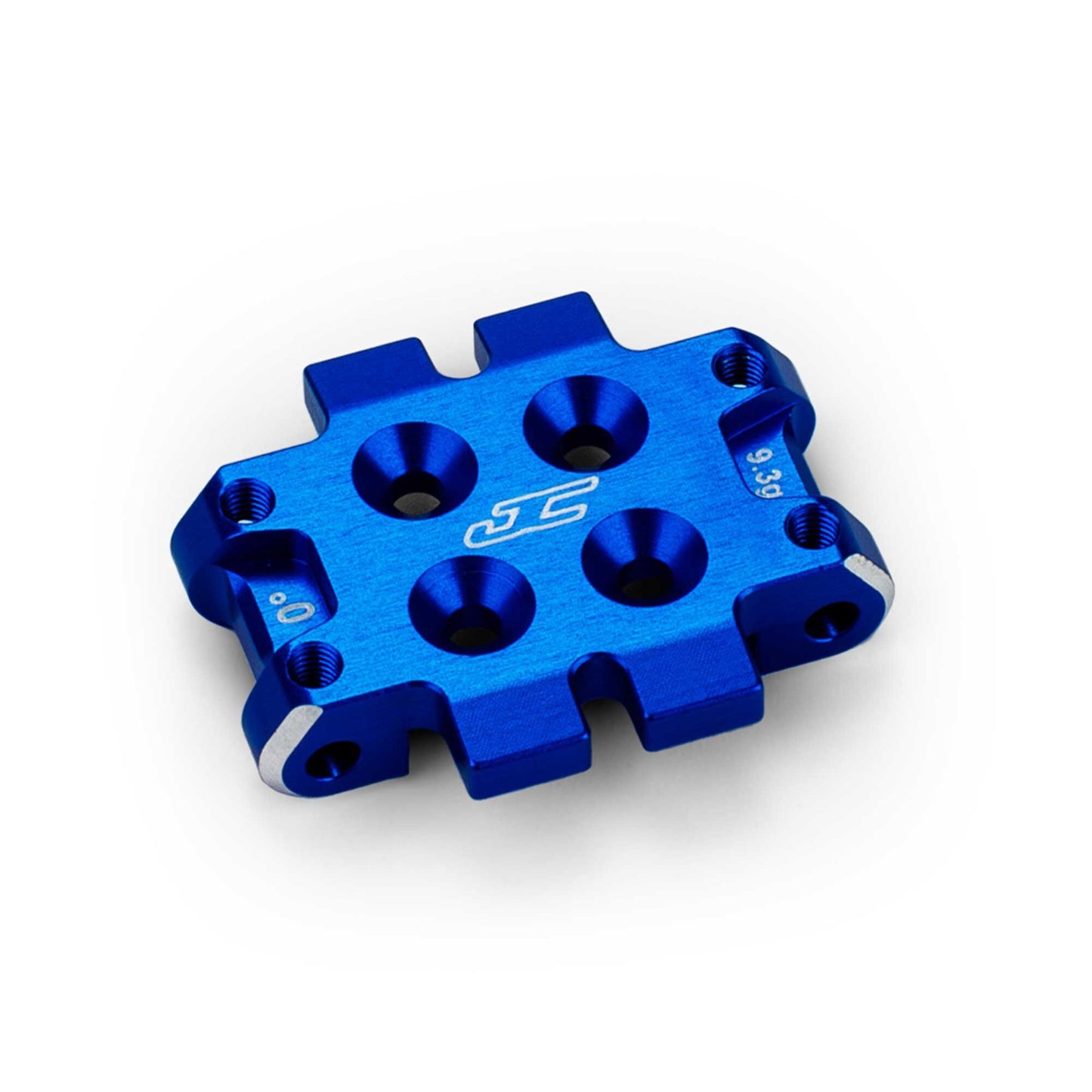 Aluminum 0 Degree Front Bulkhead for 1/10 Team Associated RC10B7 (JCO5182-2)