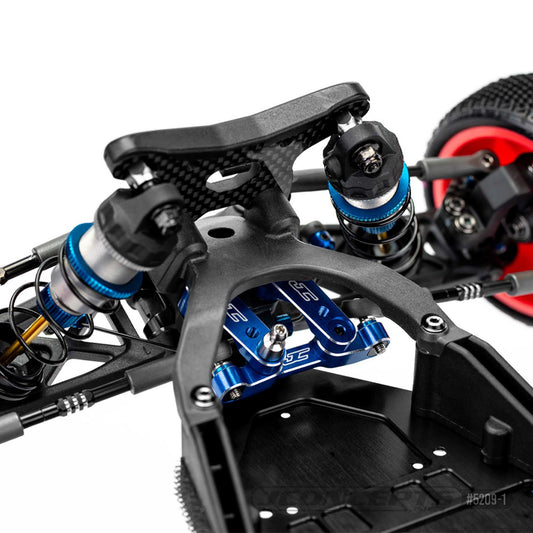 Blue Steering Kit for RC10B7 and RC10B7D (JCO5209-1)
