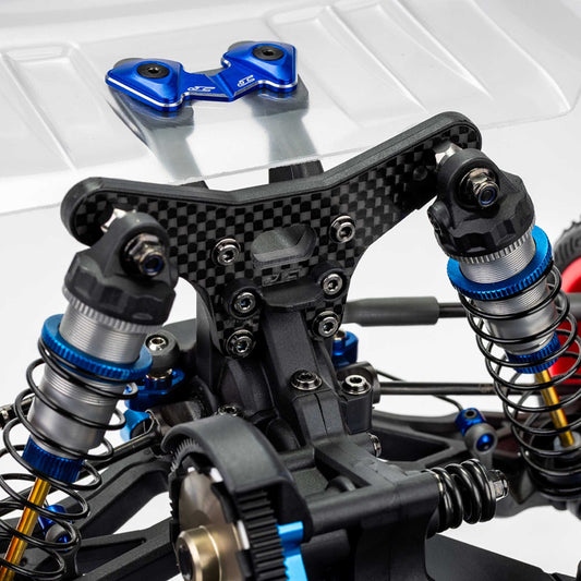 Carbon Fiber -2mm Rear Shock Tower for 1/10 Team Associated RC10B7 (JCO5215-2)