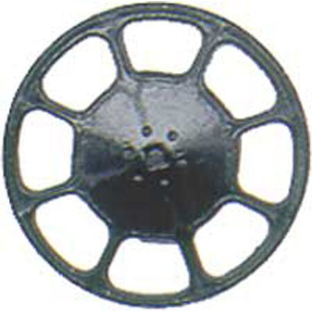 HO Brake Wheel Modern Black (Set of 8) (KAD2045)