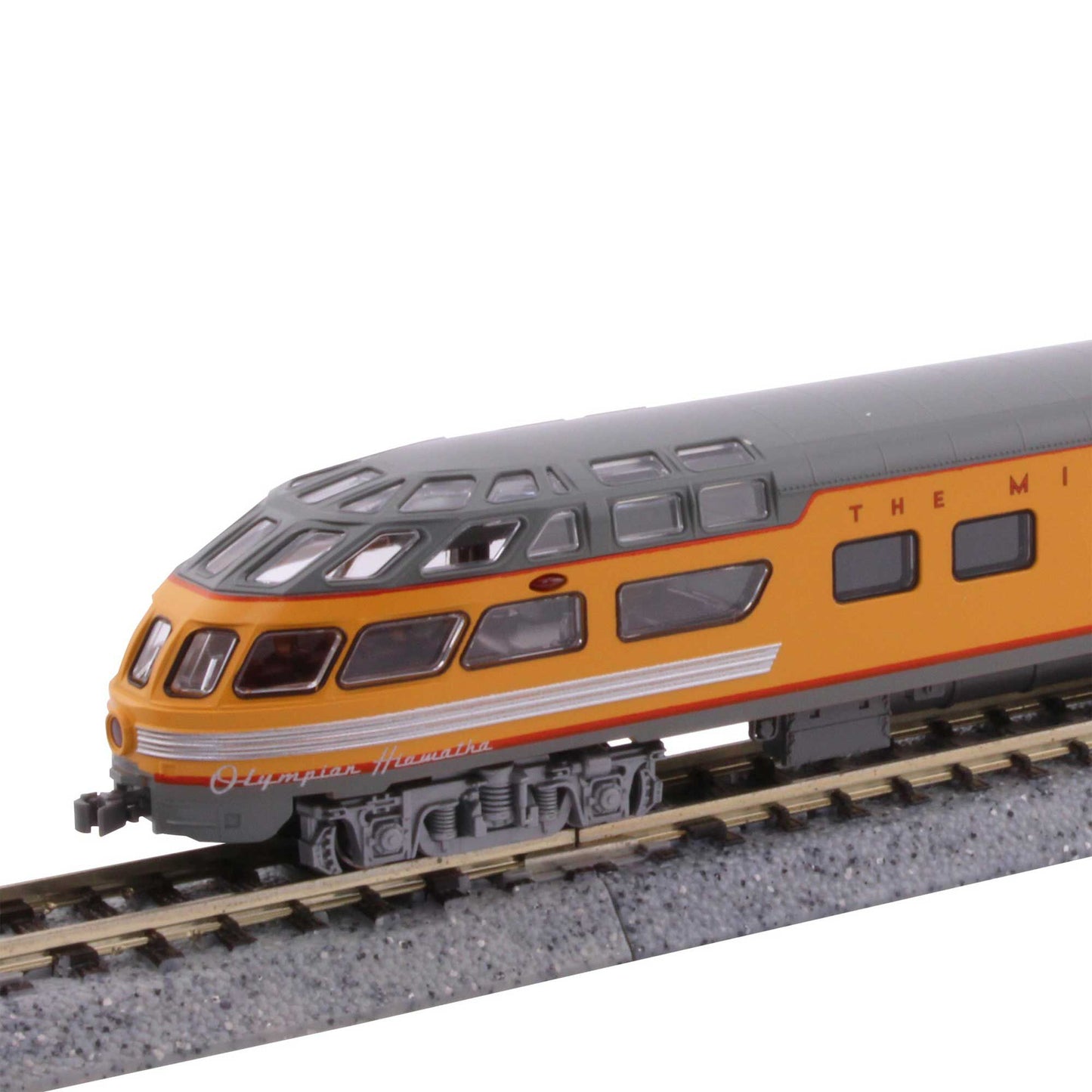 N Olympian Hiawatha 9-Car Set Milwaukee Road Post 1955 Scheme (KAT106-089)