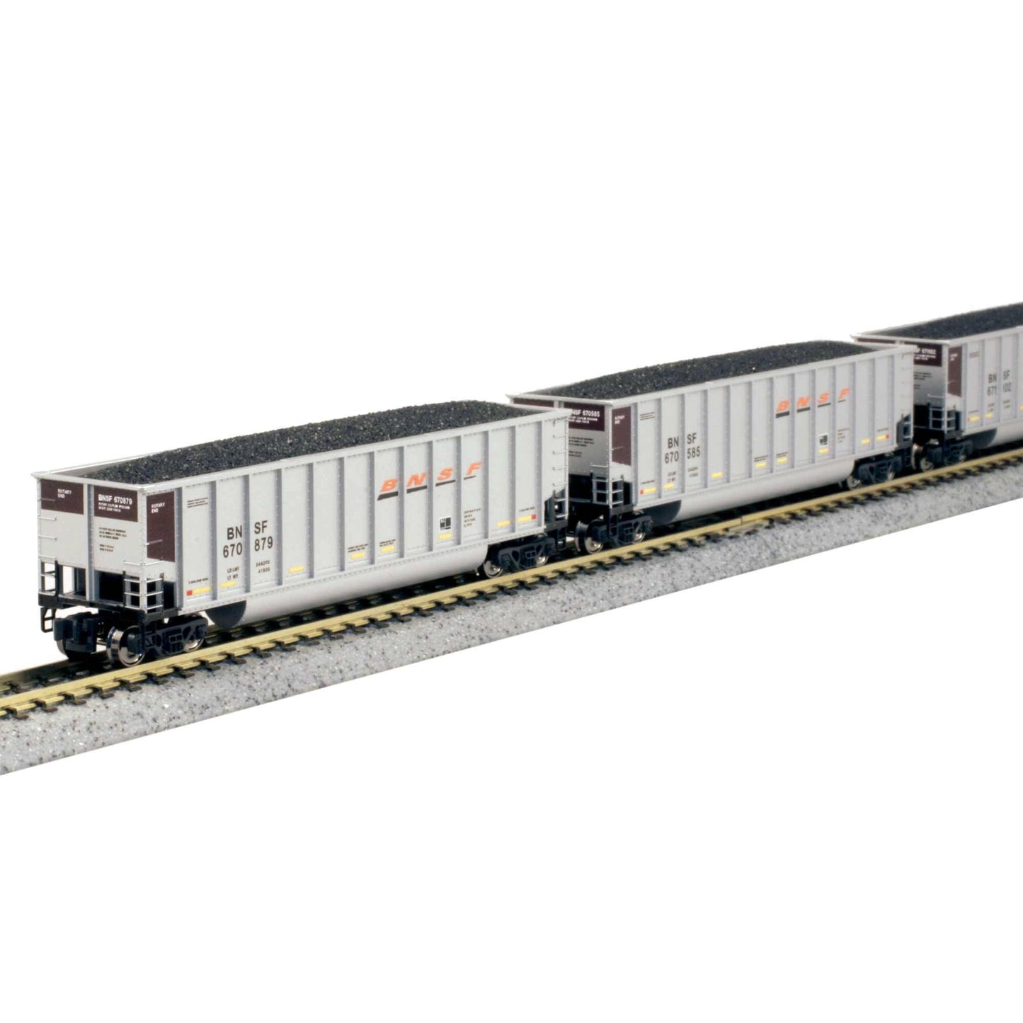 N Bethgon Coalporter 8 Car Set BNSF Swoosh (KAT1064633)
