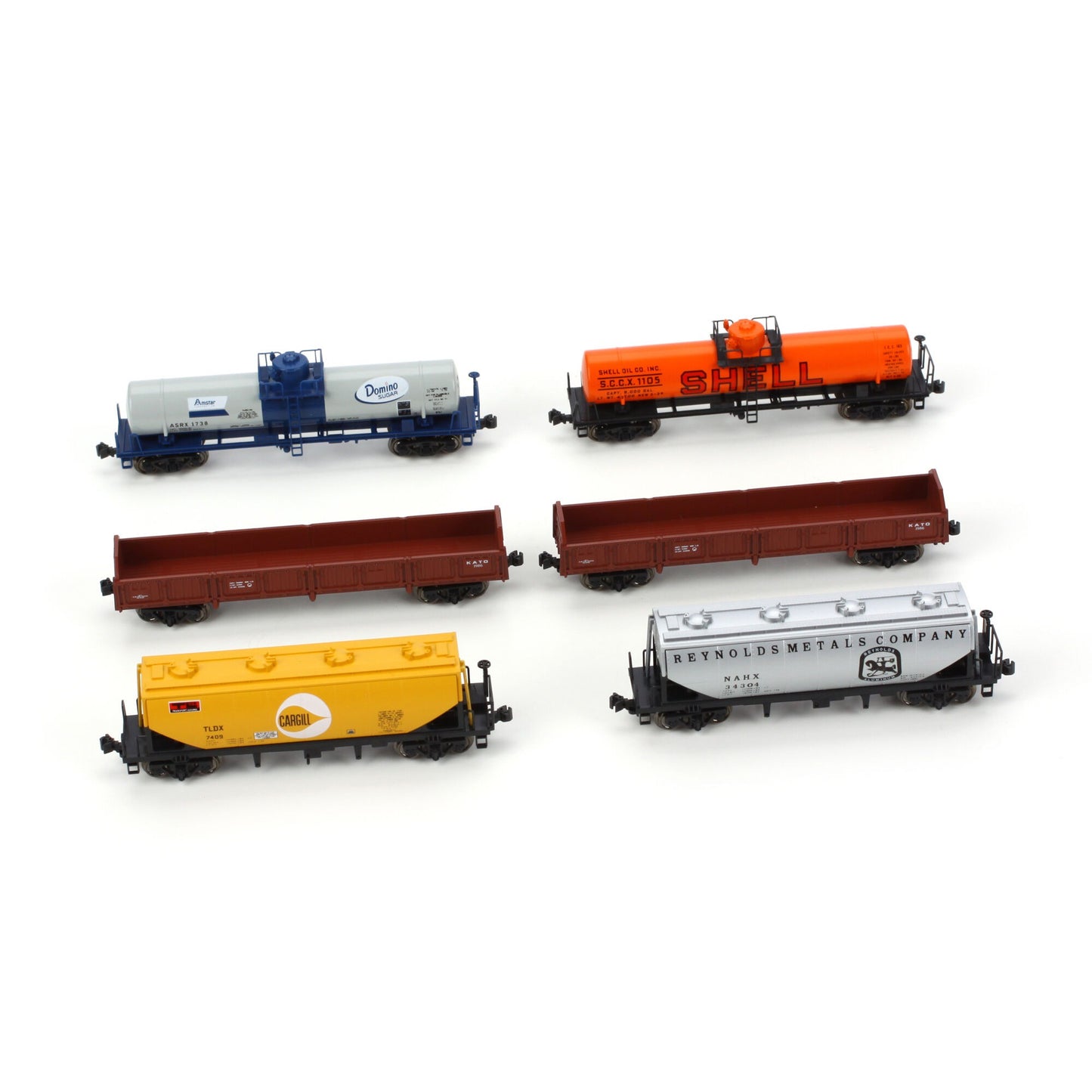 N Mixed Freight Car Set with 6 Cars (KAT1066275)