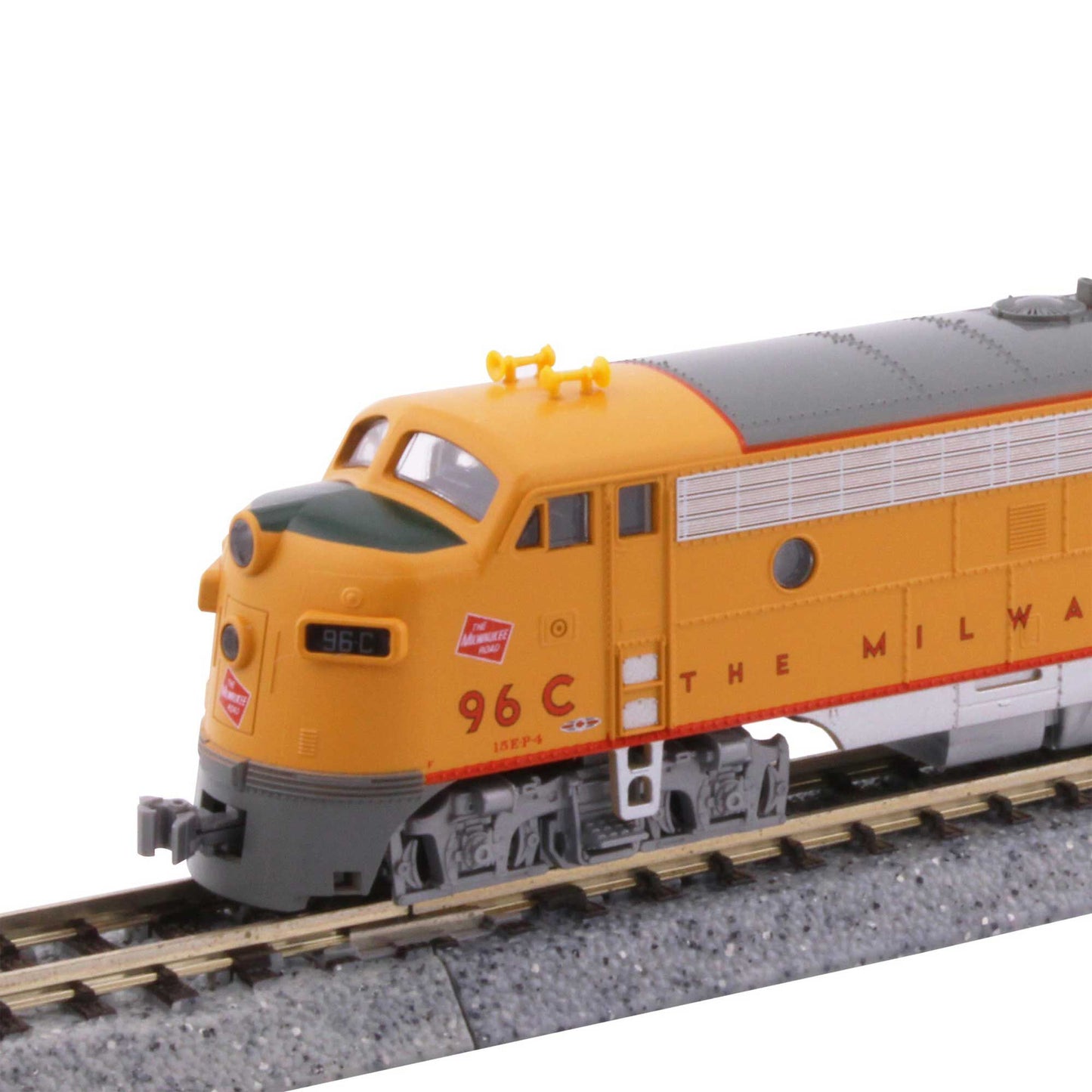 N EMD FP7 Locomotive Milwaukee Road Post 1955 Scheme (KAT176-2303)